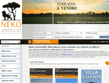 Tablet Screenshot of maroc-vente-location.com